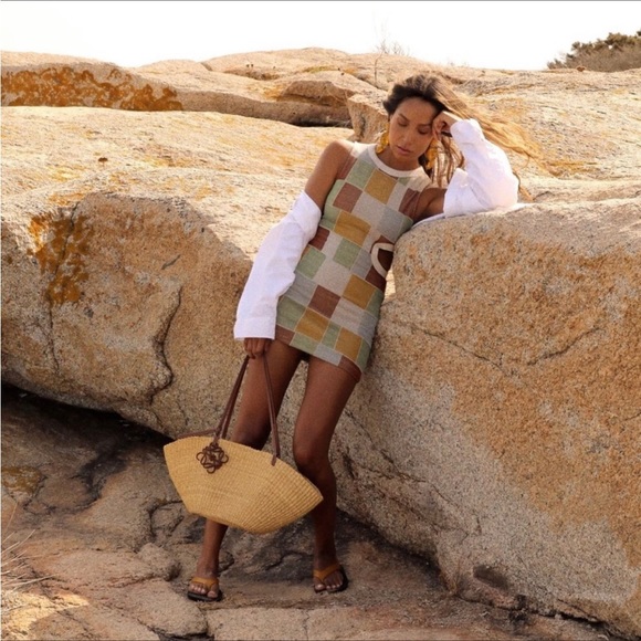 Zara Dresses & Skirts - Zara | Cut-out Knit Mini Dress